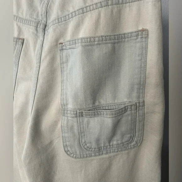 Free People Piper Mid-Rise Crop Wide-Leg Jeans. - Picture 7 of 11